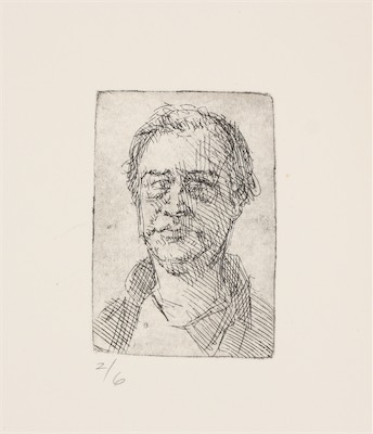 untitled; etching, 7 x 5 cm, 2005