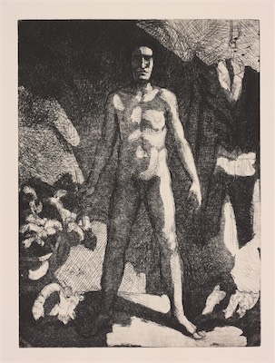 untitled; etching/aquatint, 33 x 24.5 cm, 2005