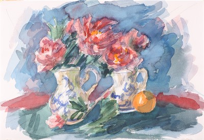 untitled; watercolor, 30 x 42 cm, 2016