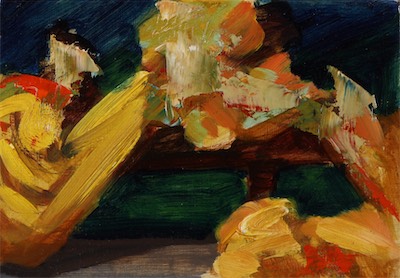 untitled; oil on board, 17 x 25 cm, 2010