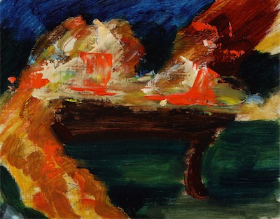 untitled; oil on board, 20 x 25 cm, 2010