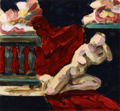 untitled; oil on board, 23 x 24 cm, 2010